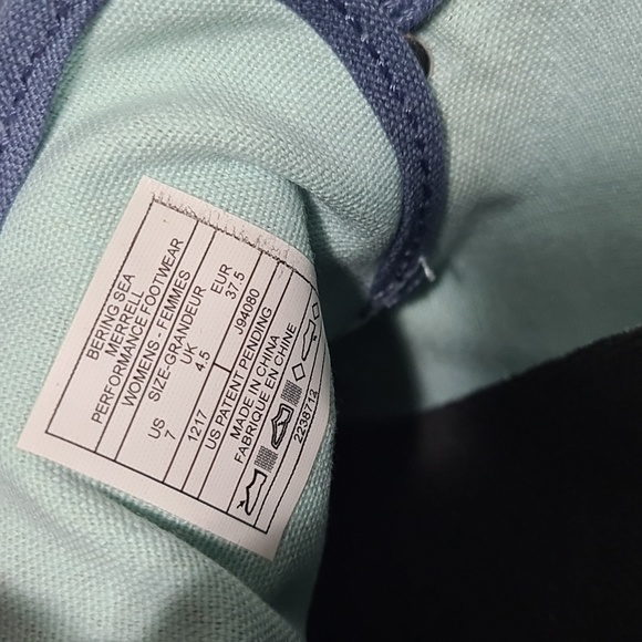 MERRELL Canvas sneakers bering Sea blue - Picture 5 of 6